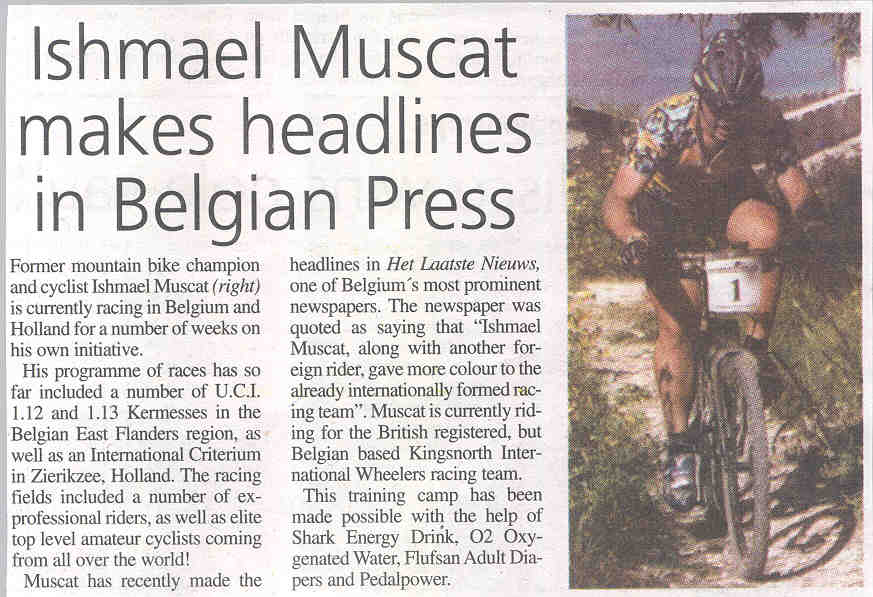Racing in Belgium, Holland & France, Summer 2003