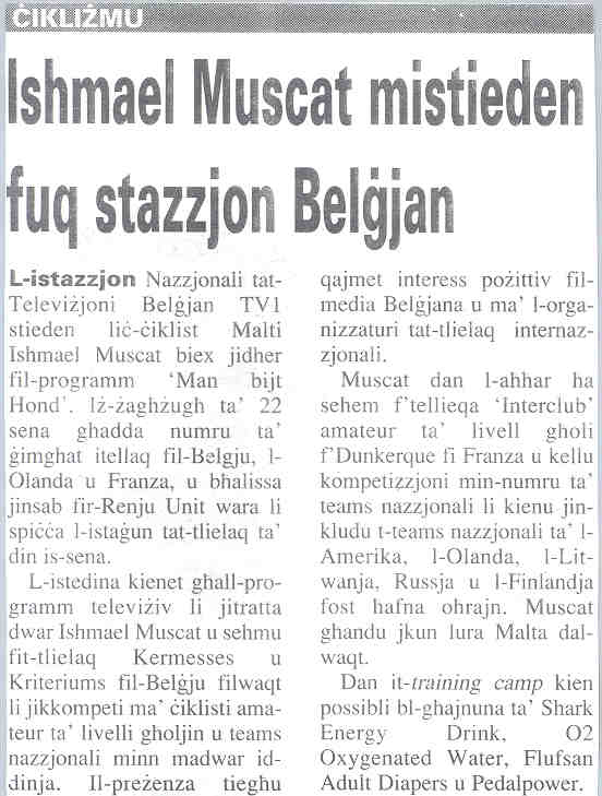 Racing in Belgium, Holland & France, Summer 2003