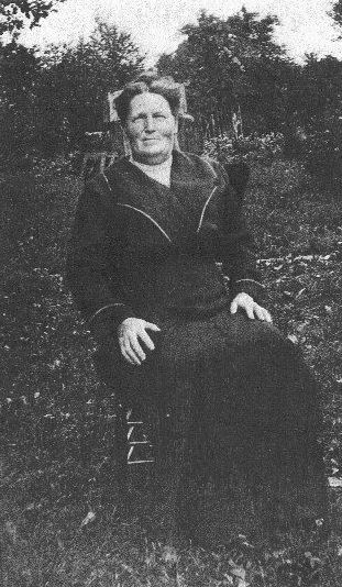 Sarah Myers[1861], wife of Frank Ishman.
