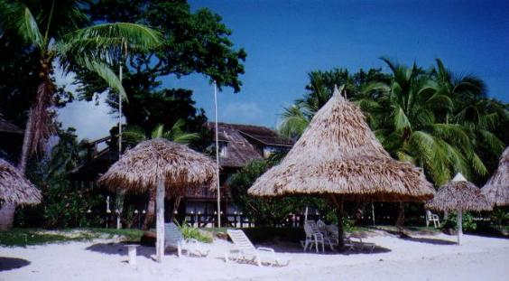 kleiner auschnitt des hotelstrandes