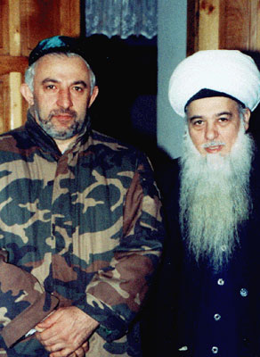 Aslan and an unidentified man