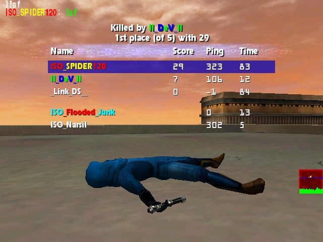 Dev. beating me (for the 7th time!)