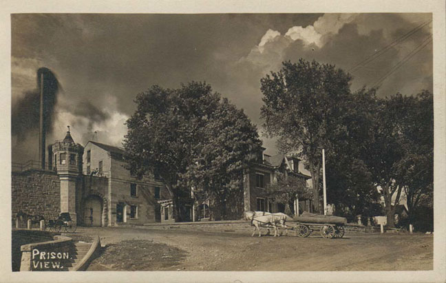 View of Stockade enterance early 1900