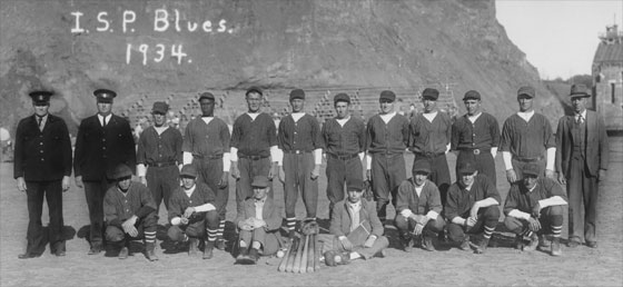 1934 ISP Blues - Inmate baseball team