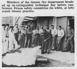 1960 Fire fighting training