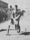 Wheel barrow race