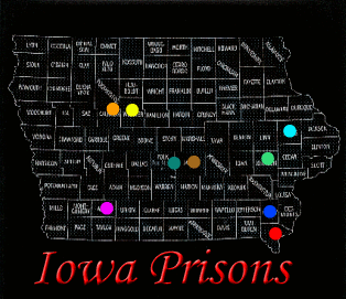 Nine Iowa Prisons