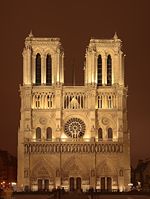 Notre-Dame de Paris - west facade.