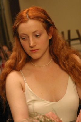 Hila Vidor, ginger Israeli actress and model.