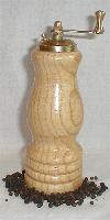 Solid Wood Pepper Grinder