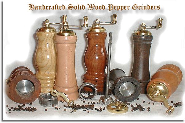 Handmade Turkish Pepper Grinders