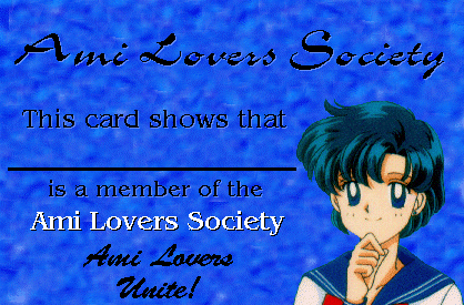 Ami Lover's Society Card (Old)