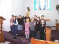 Children Performing Action Choruses at St. Matthew's, March 12, 2006