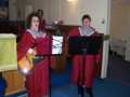 Mrs. Judy Reid & Mrs. Edna Reid Providing Special Music February 19, 2006