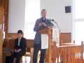 Rev'd Chatman Extending Congratulations On A Job Well-Done