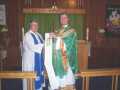 Rev'd Myrna Being Presented A Stole By Rev'd Chatman