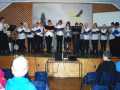 Mrs. Vida chatman & the Random South Women's Choir performing at Ecumenical Hymn Sing, Hodge's Cove, May 27, 2006