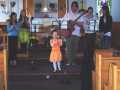Little Gillian Newhook Singing 'You Are My Sunshine' at The Good Shepherd Youth Service, Norman's Cove, April 30, 2006