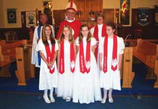 Confirmation at St. John the Baptist