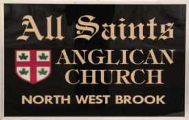 All Saint's Sign