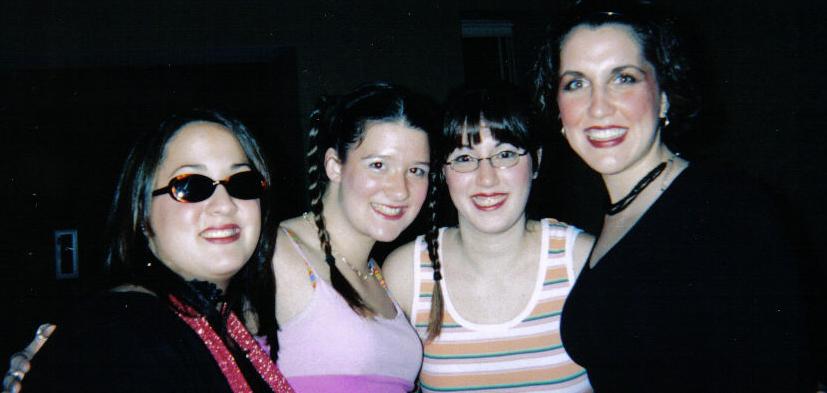 DCON 2004 - The Spice Girls! Posh Spice (Gen), Baby Spice (Elisa), Sporty Spice (Dana), and Scary Spice (Michelle from Binghamton).