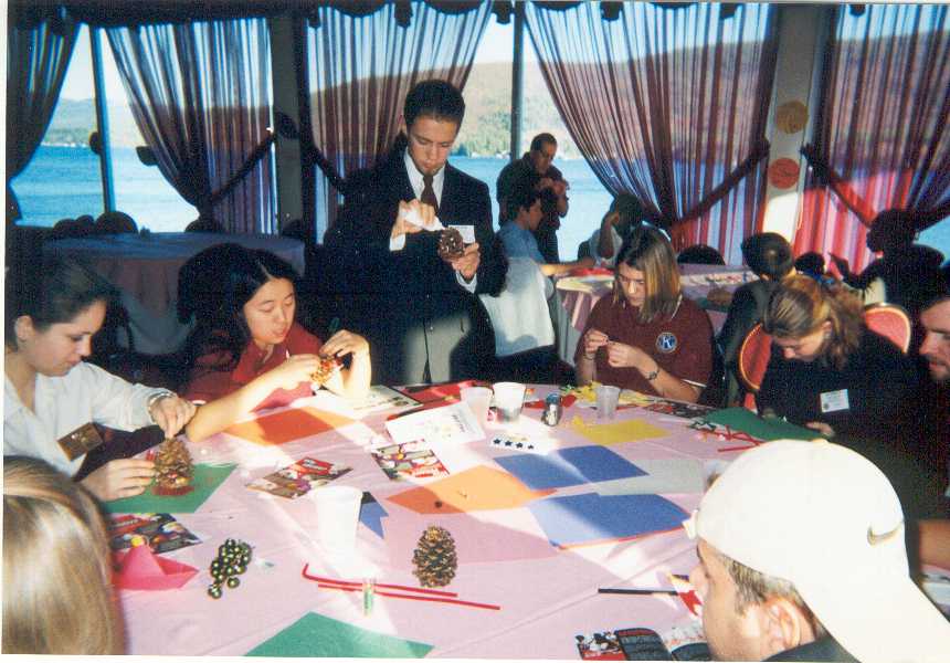 NY Speaking 2003 - Making cards!