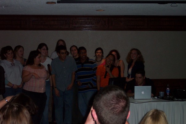 NY Speaking 2005 - District Board karaoke!