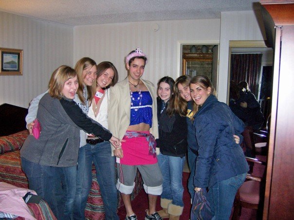 NY Speaking 2006 - The IC crew with President Dominic dressed up for "Dress Your President" night!