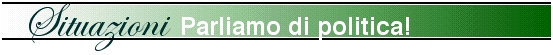Situazioni: Parliamo di politica!