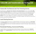 Web Design for Land Developer