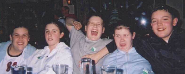 we can all pull faces!