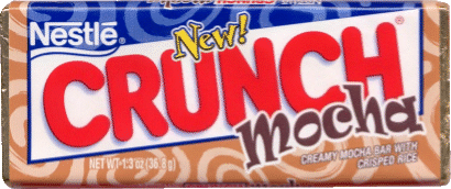 selection chocolate nestle mocha crunch