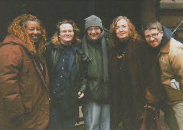Tina Miller attending the Poor Peoples Economic Human Rights Campaign conference in New York City February 2003