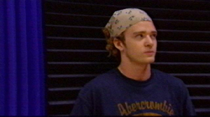 'I'm pissed, and yet I'm cute. I'm trying to make Rachael like me. I bet it's working.' Shut up, fucker.