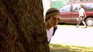 Peekaboo... I see you, fuzzyhead!