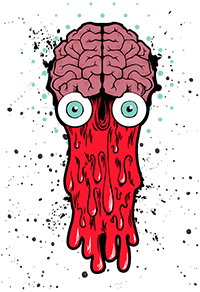Graphic obtained from https://www.deviantart.com/joelercio/art/Bad-Brain-211392086