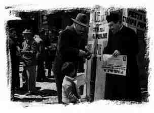 A scene from the movie Don Camillo