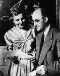 Enrico Fermi and his wife