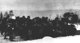 German troops advance