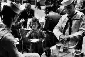 Neapolitan child that begs for charity