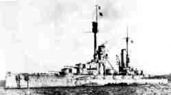 The German battleship Markgraf