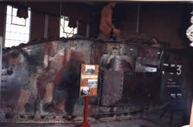 British tank model Mk II