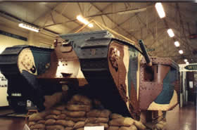 British tank model Mk IV