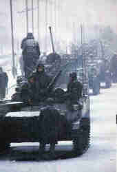 Retreat from Afghanistan of the Russian troops