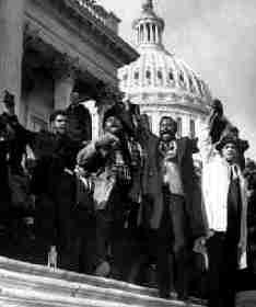 Supporters of the Black leader Carmichael