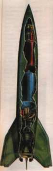 A German rocket v2 drawing