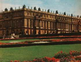 Veduta esterna della Reggia di Versailles