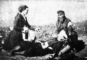 wounded man