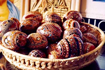 Oua incondeiate de Bucovina