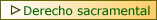 Derecho sacramental